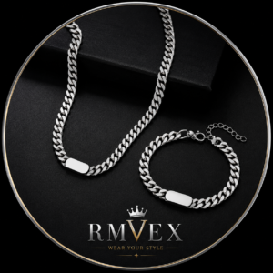 Titanium Steel Cuban Link Necklace
